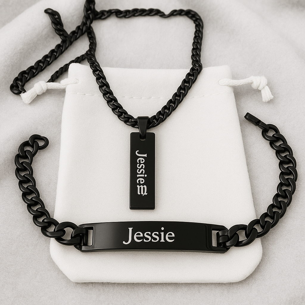 Customize Bangle & Locket Set
