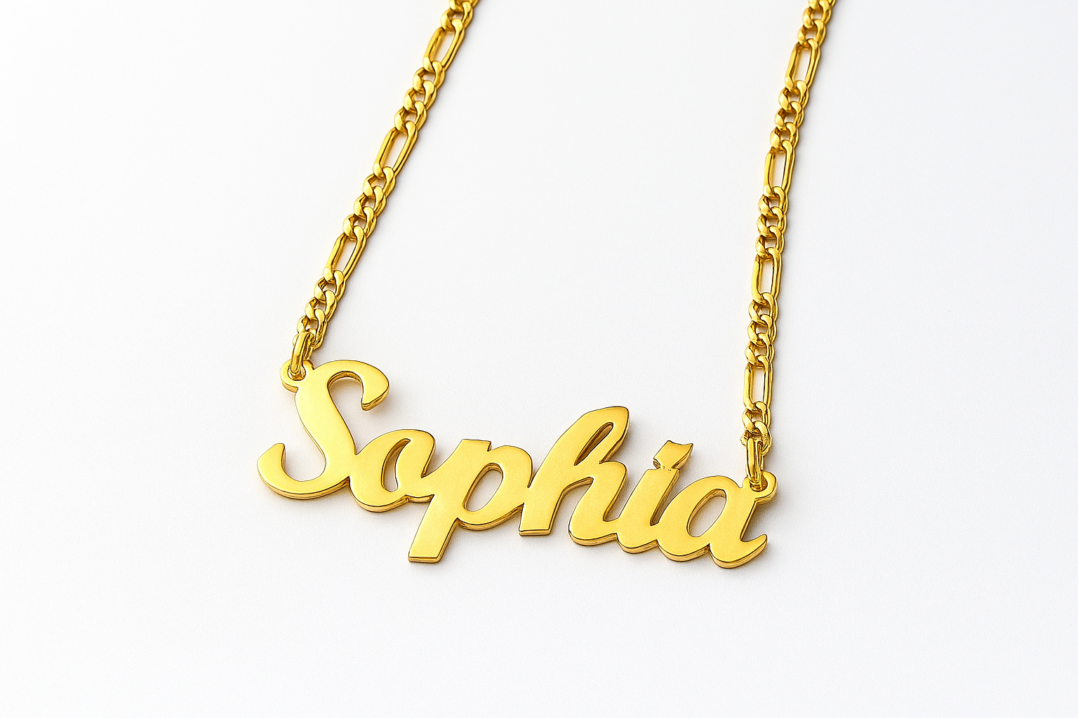 Custom Name Necklace – 24CT Gold Plated Personalized Jewelry for Women | Stylish Script Font Gift Chain