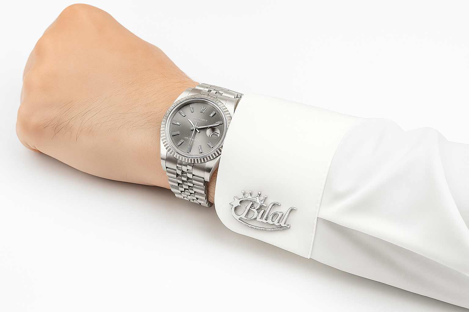 Personalized Cufflinks for Men – Custom Name Engraved Luxury Accessories | Wedding, Business & Gift