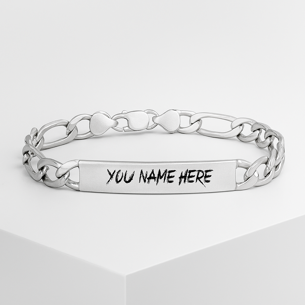 Custom Gold Name Bracelet – Personalized Men's & Women's ID Jewelry