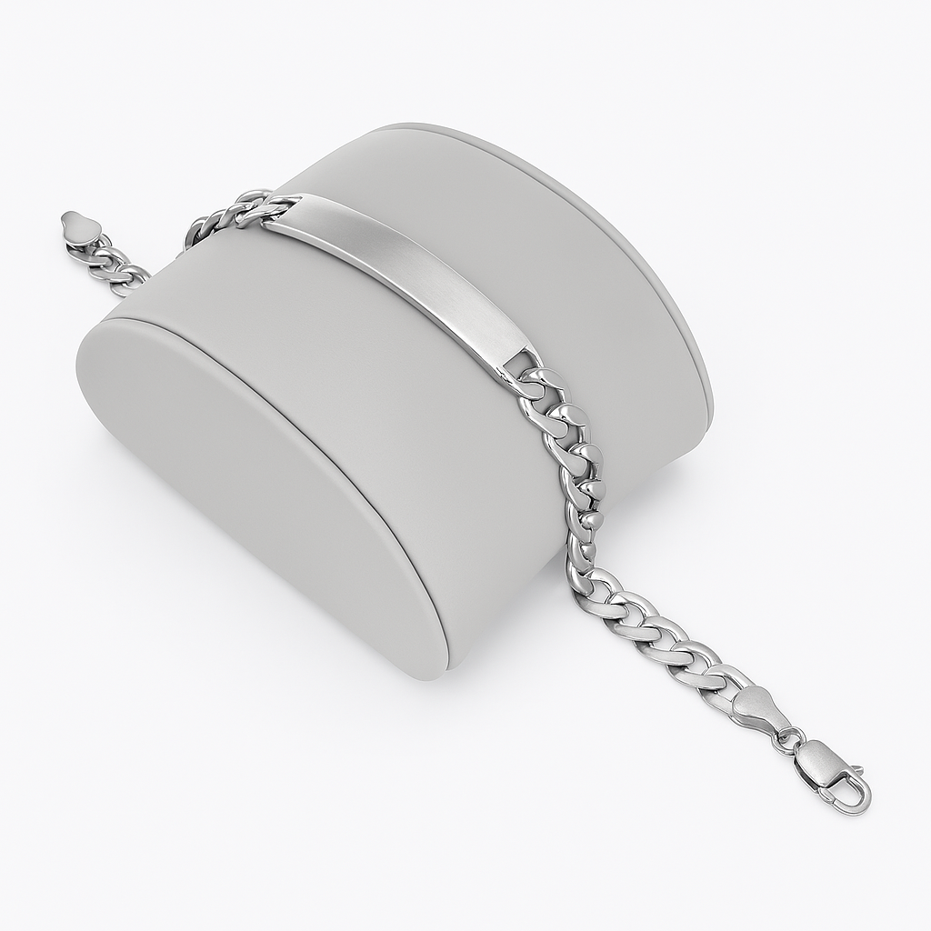 Custom Gold ID Bracelet – Luxury Personalized Chain
