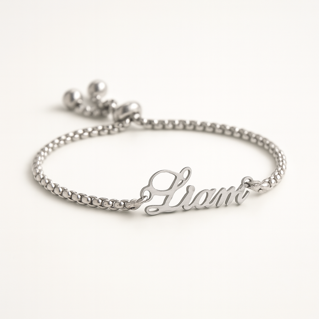 Personalized Heart Chain Design Bracelet